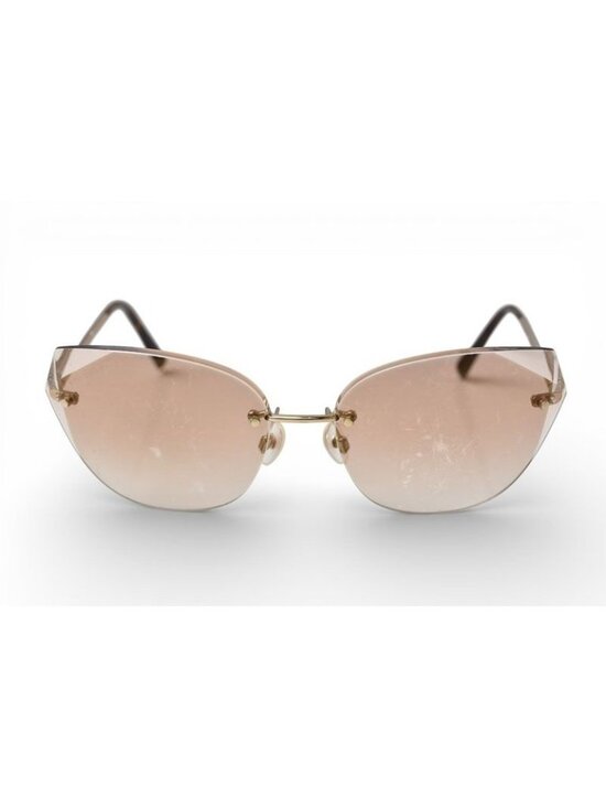 Chanel Sunglasses Eyewear Rimless Light Brown 4237 main image 11